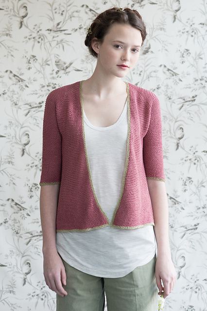 Quince Petunia cardigan linen summer