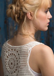 Crochet pattern: Mandala Vest Top by Simone Francis.